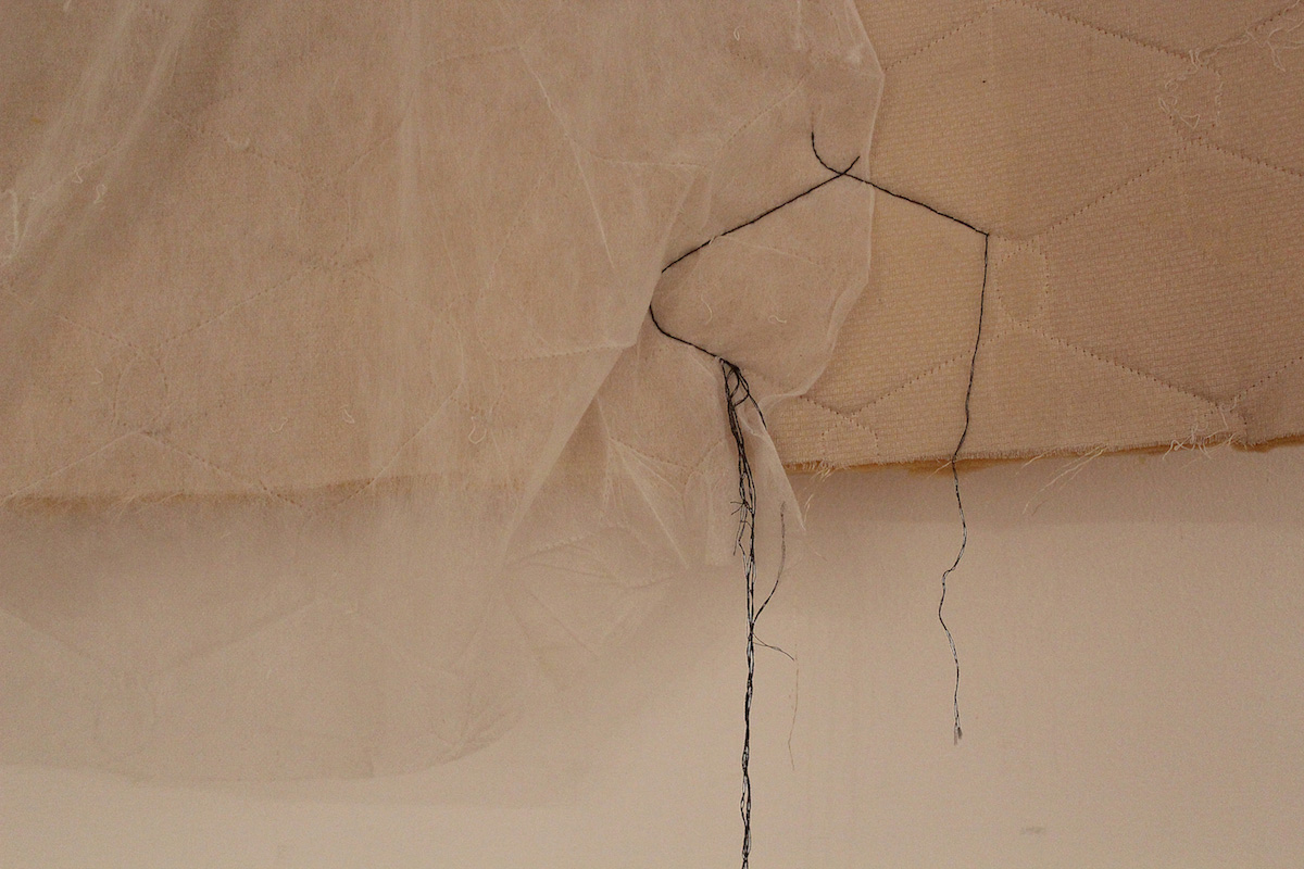 Sara Al Haddad, it became everything: film installation, 2013. SOLO: i know, i knew, at DUCTAC, Dubai