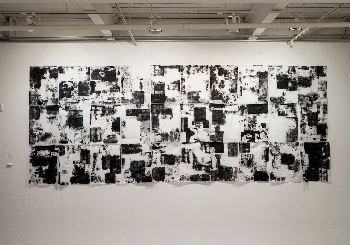 Sara Al Haddad, MFA Graduate Exhibition: 'Home Remembered' (2016). Installation at Fox 3 Gallery, Baltimore, MD