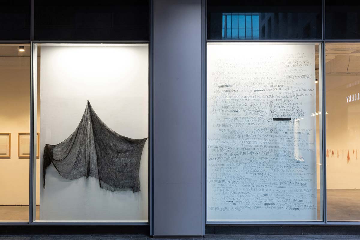 Sara Al Haddad/ forget (,) to remember, 2018, Solo Exhibition at Cuadro Fine Art Gallery, Dubai