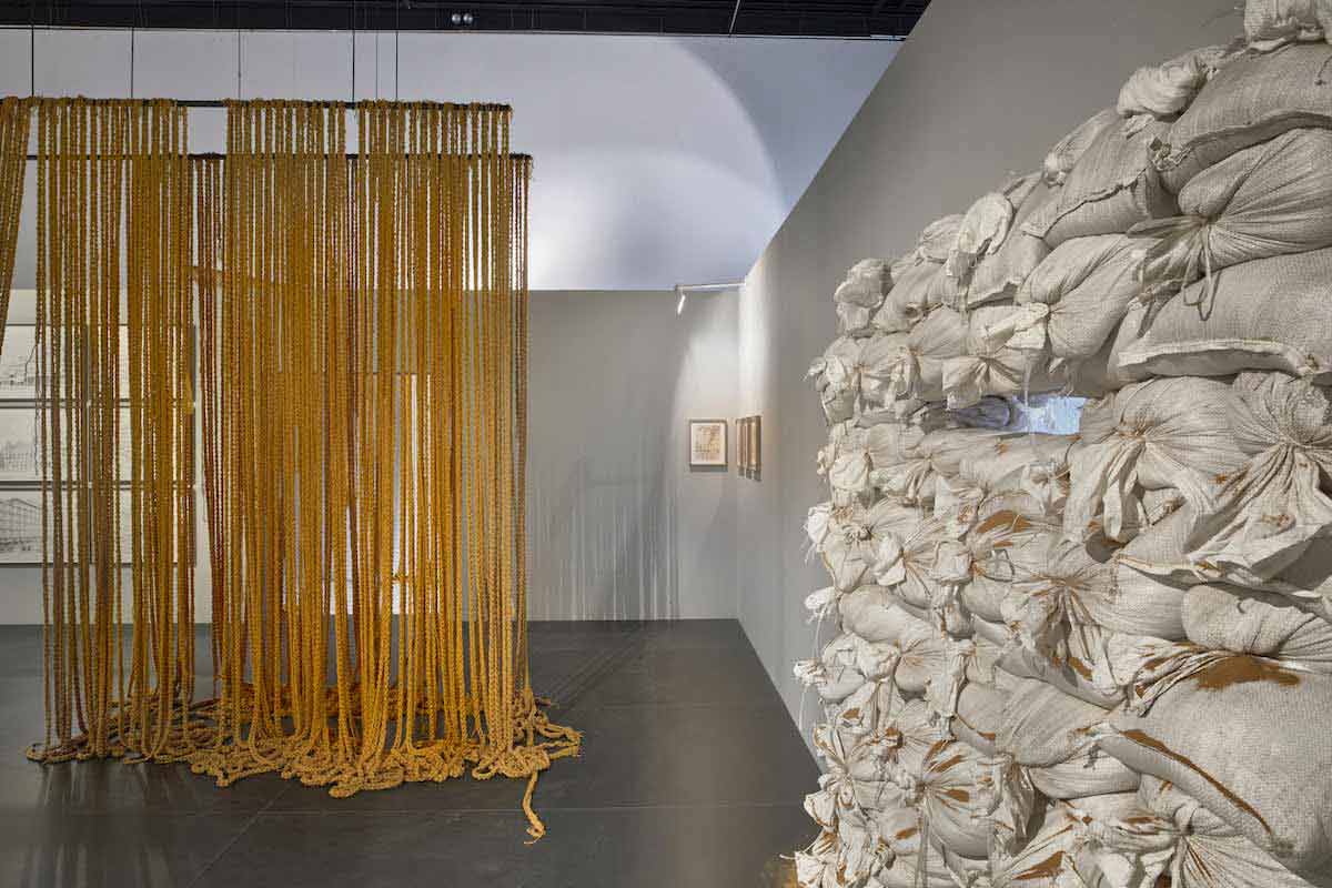 ara Al Haddad, afterwards, 2018. Installation: Structures of Meaning | Architectures of Perception. Photo: Erik and Petra Hesmerg, Courtesy of Abu Dhabi Art 2018